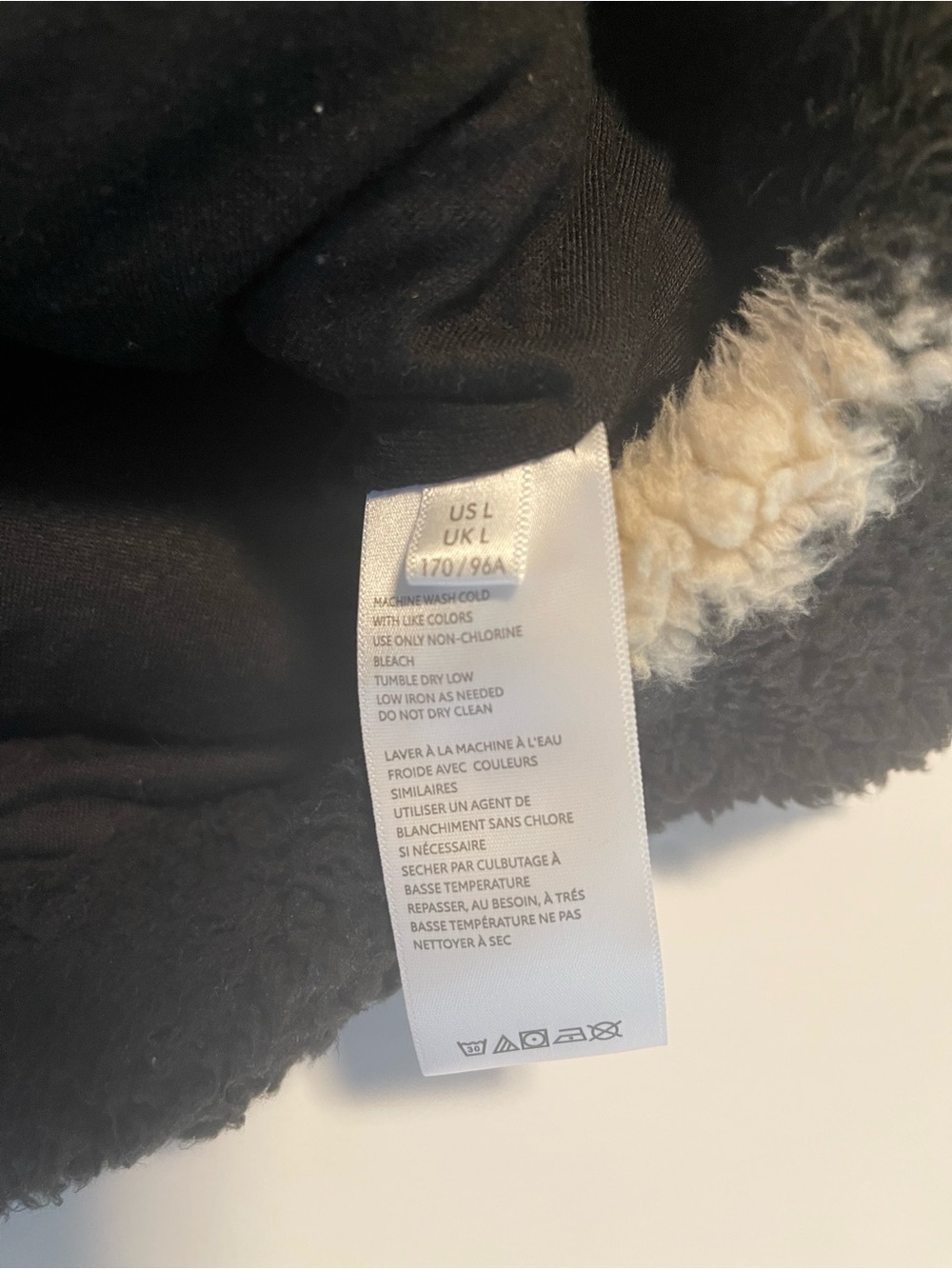 Urban Outfitters Jacket Sherpa Plush Fleece Olivia Large Oversized Fit - Picture 8 of 17